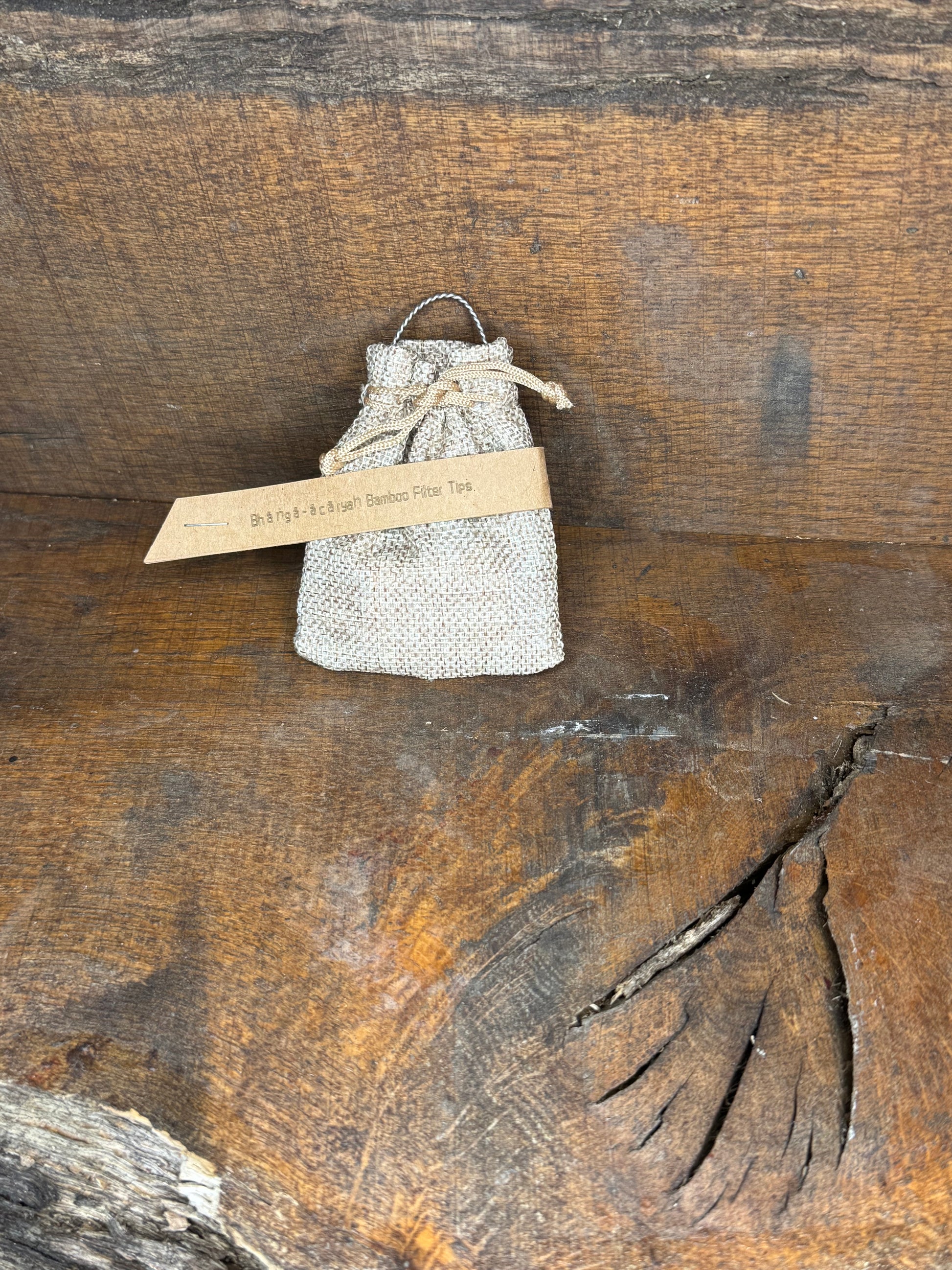 Bhāṅg-ācāryah™ Bamboo Filter Tips