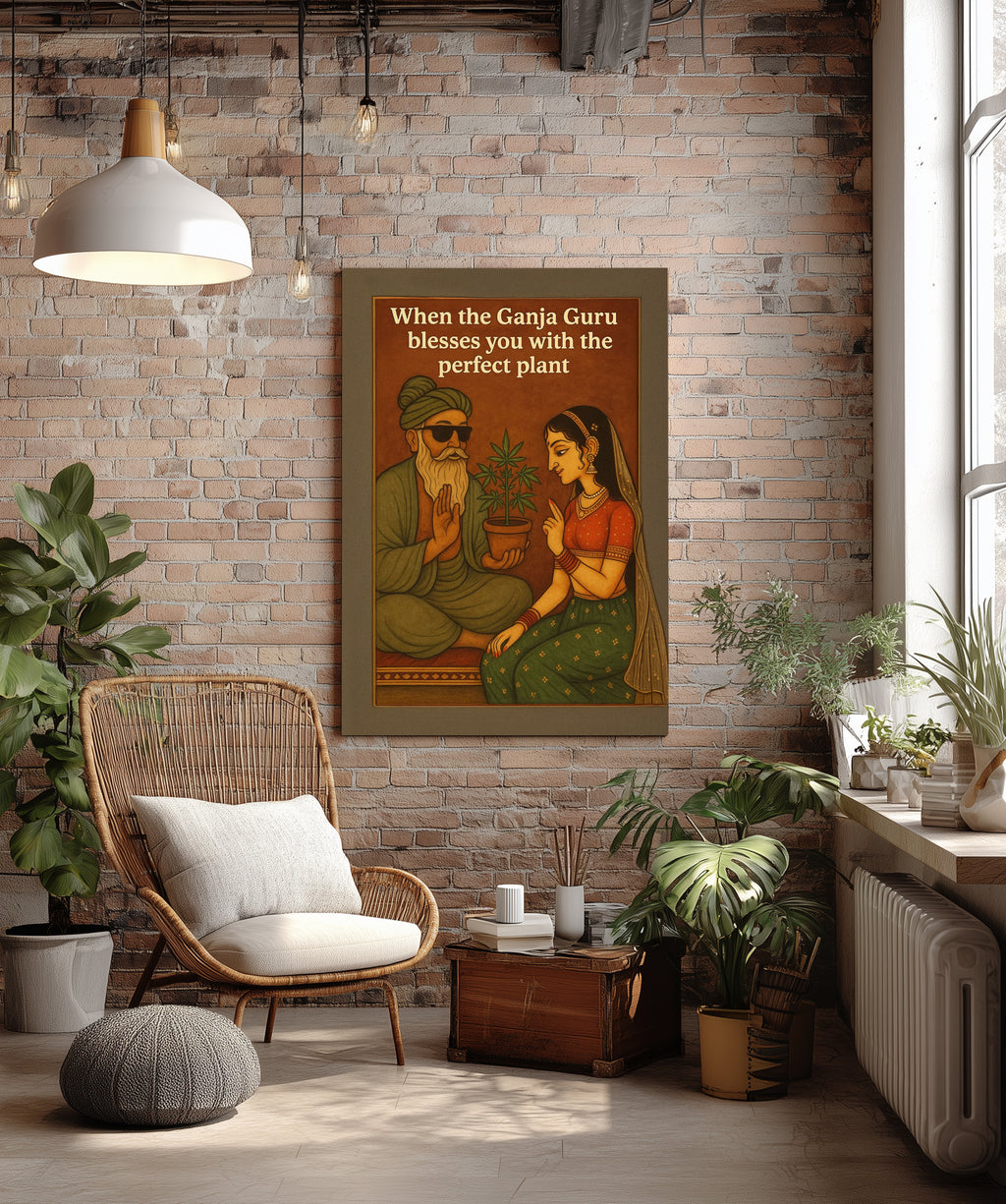 THE GANJA GURU - BLESSING ART