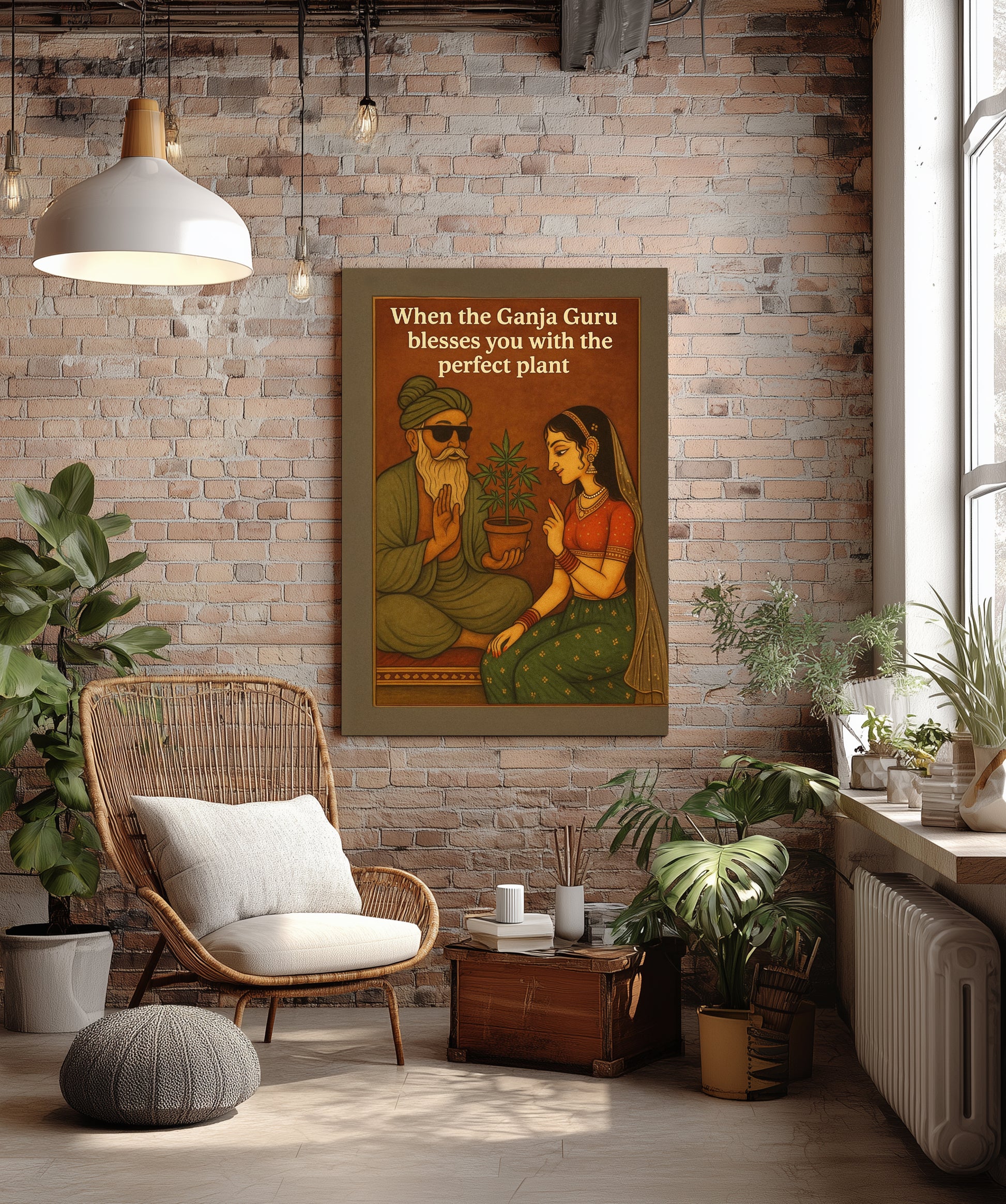 THE GANJA GURU - BLESSING ART