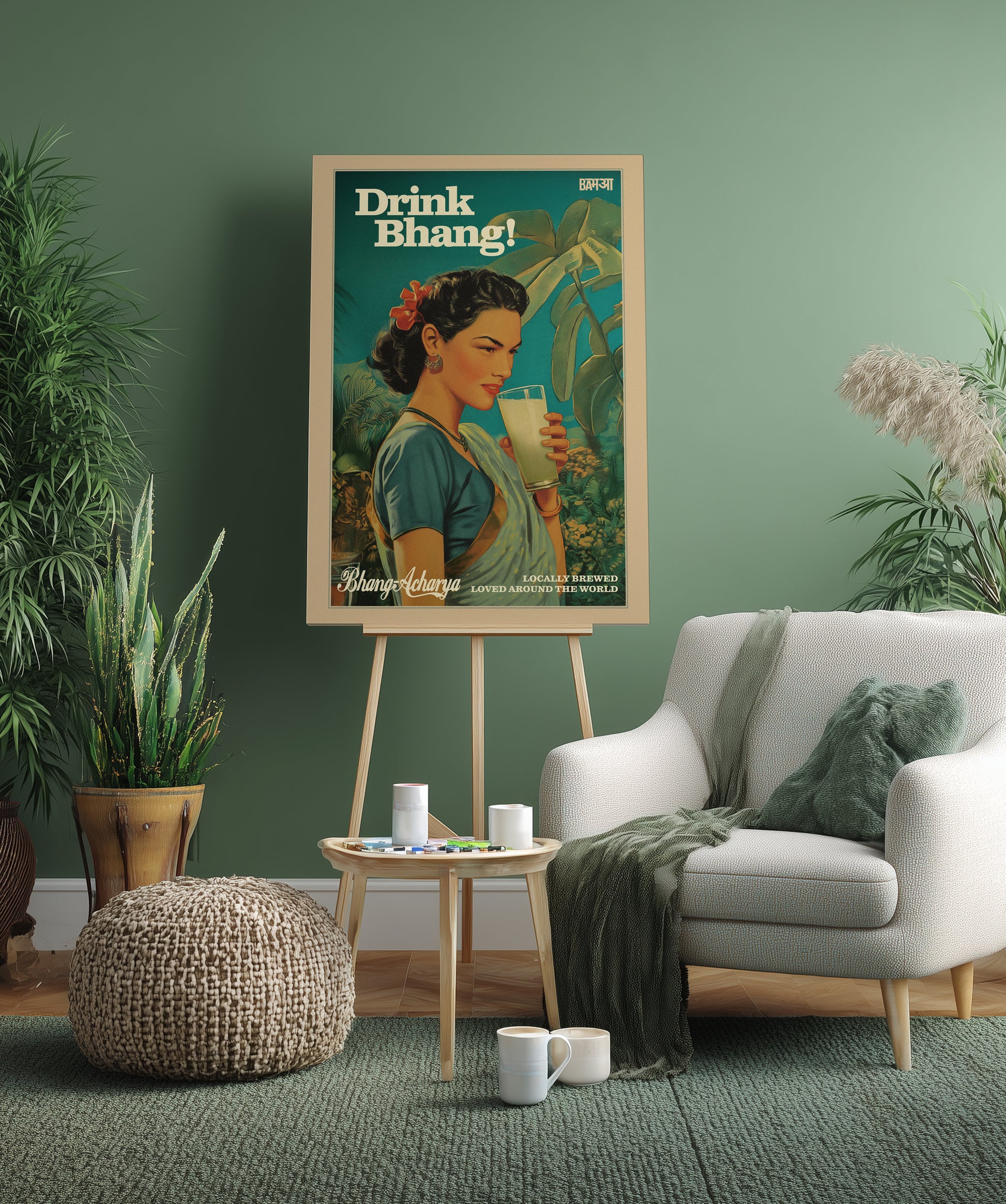 BHANG-ACHARYA - DRINK POSTER ART