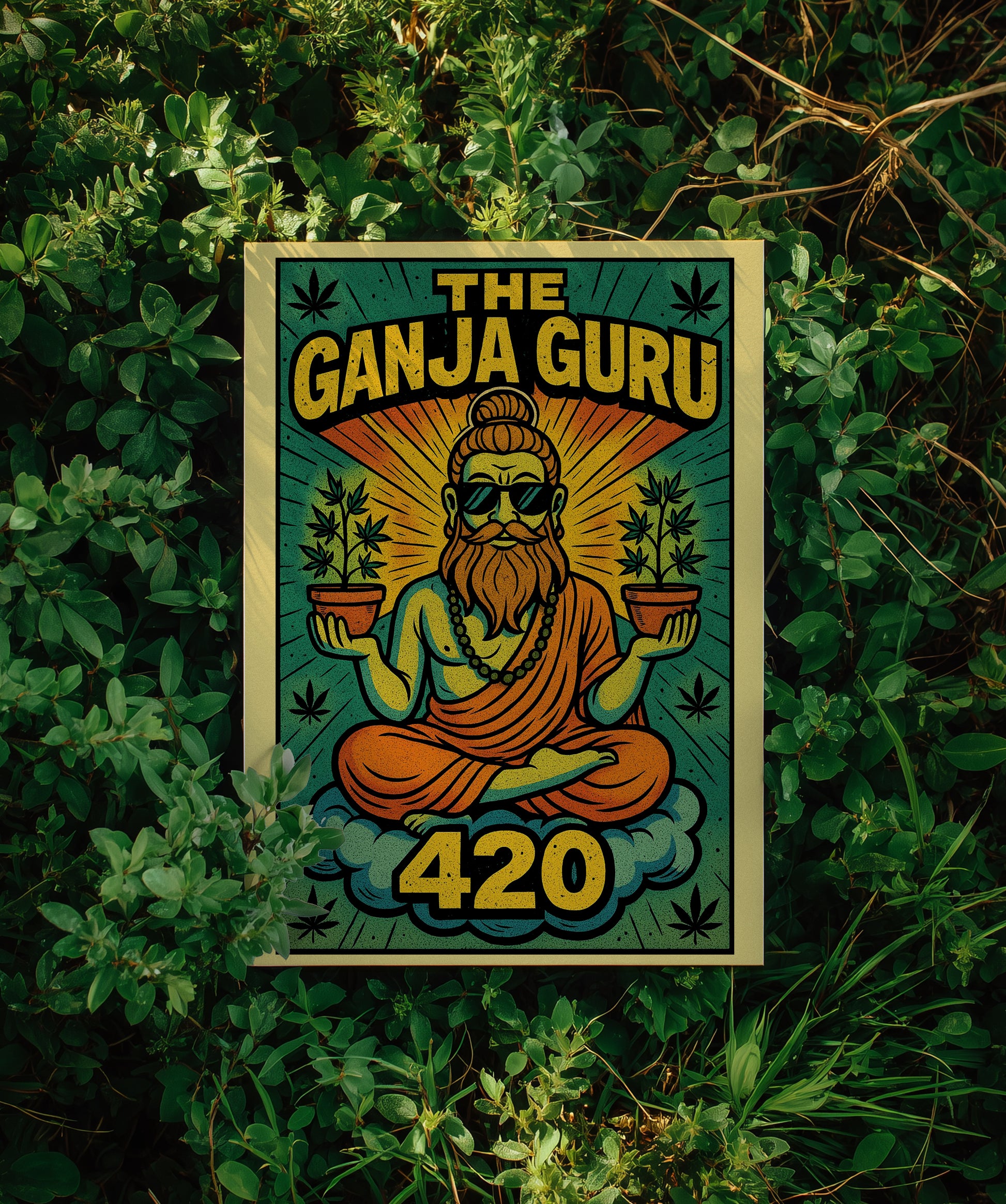 THE GANJA GURU - POSTER ART