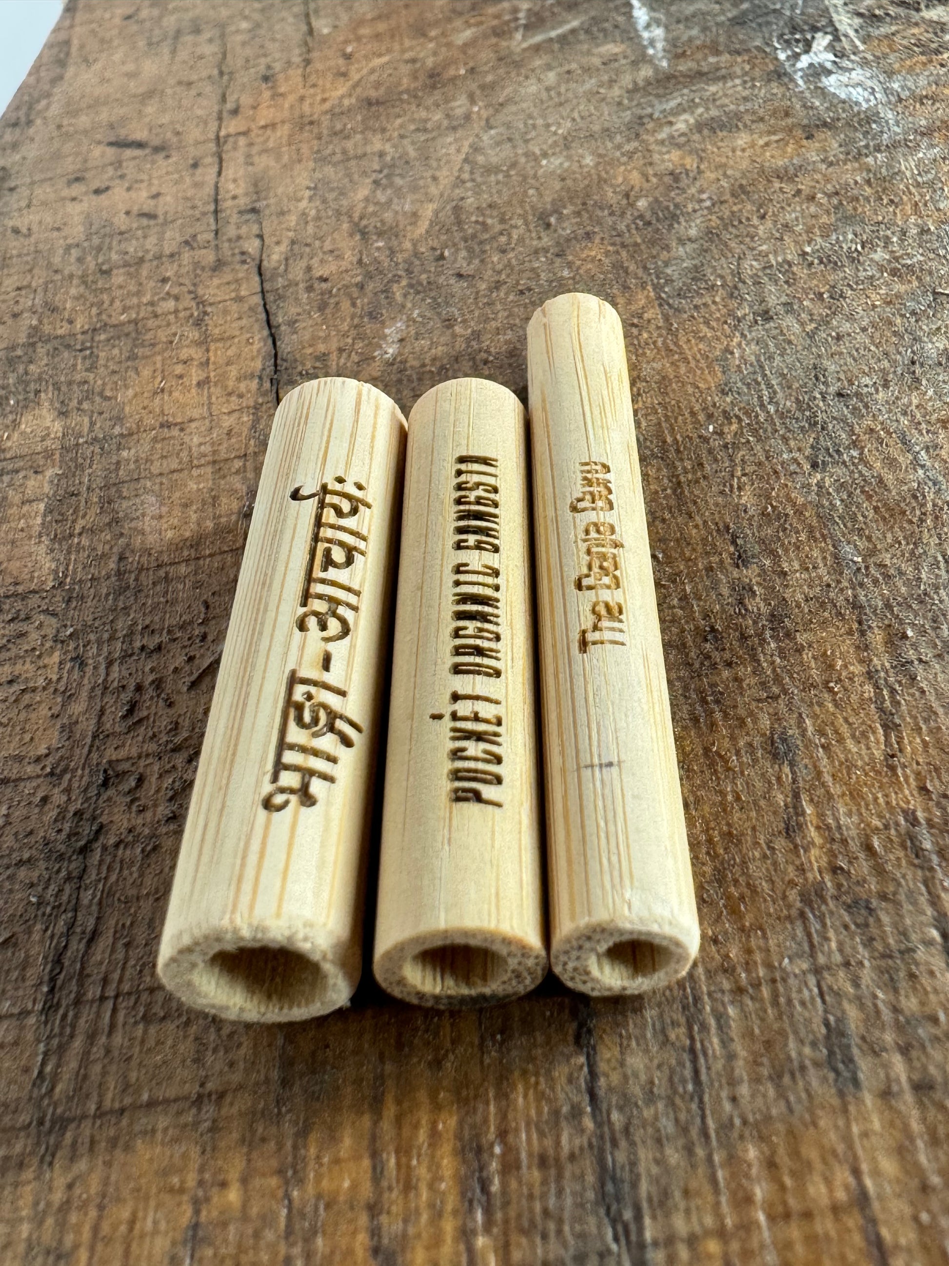 Bhāṅg-ācāryah™ Bamboo Filter Tips