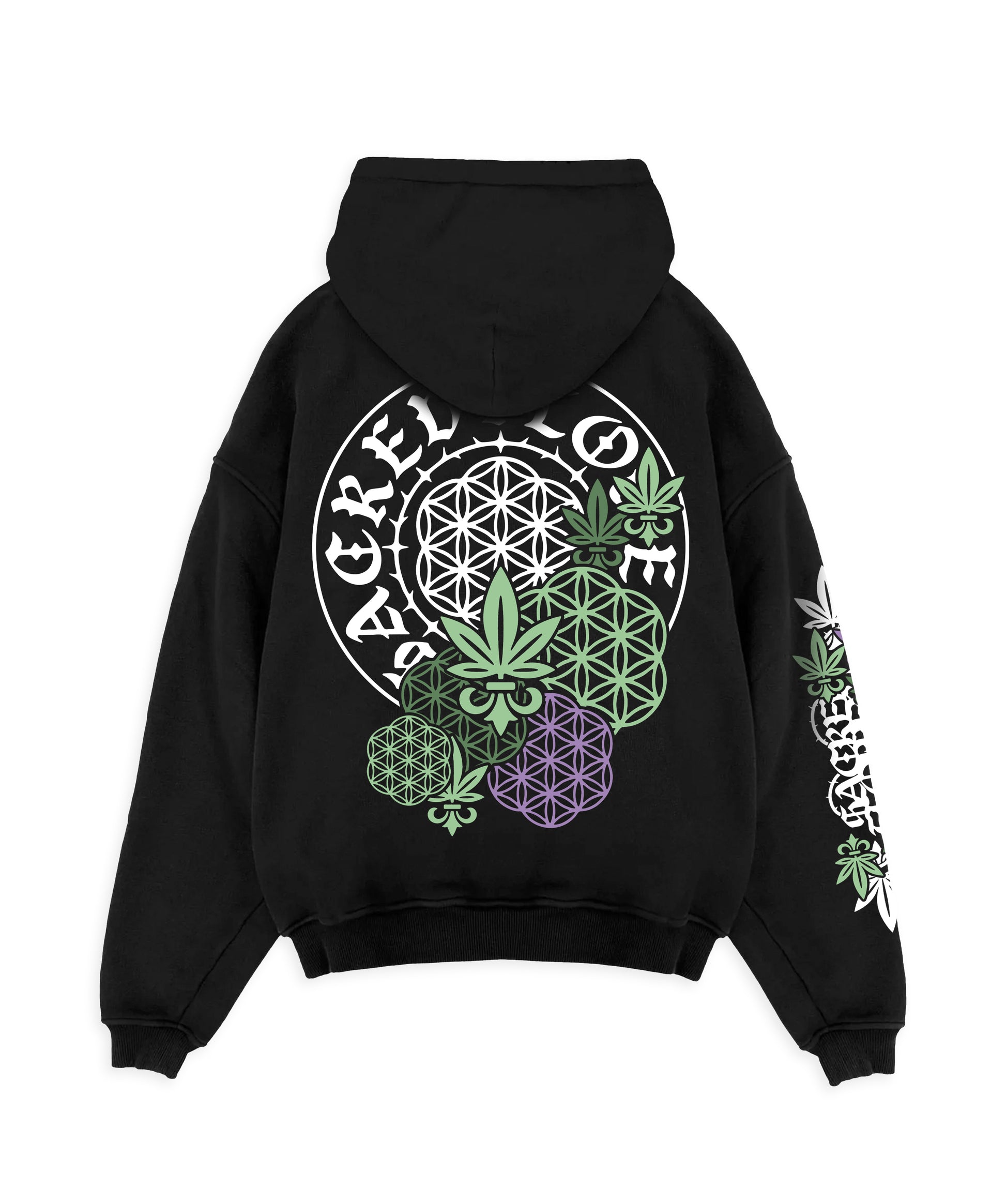 SACRED FLOWERS - REPEAT HOODIE