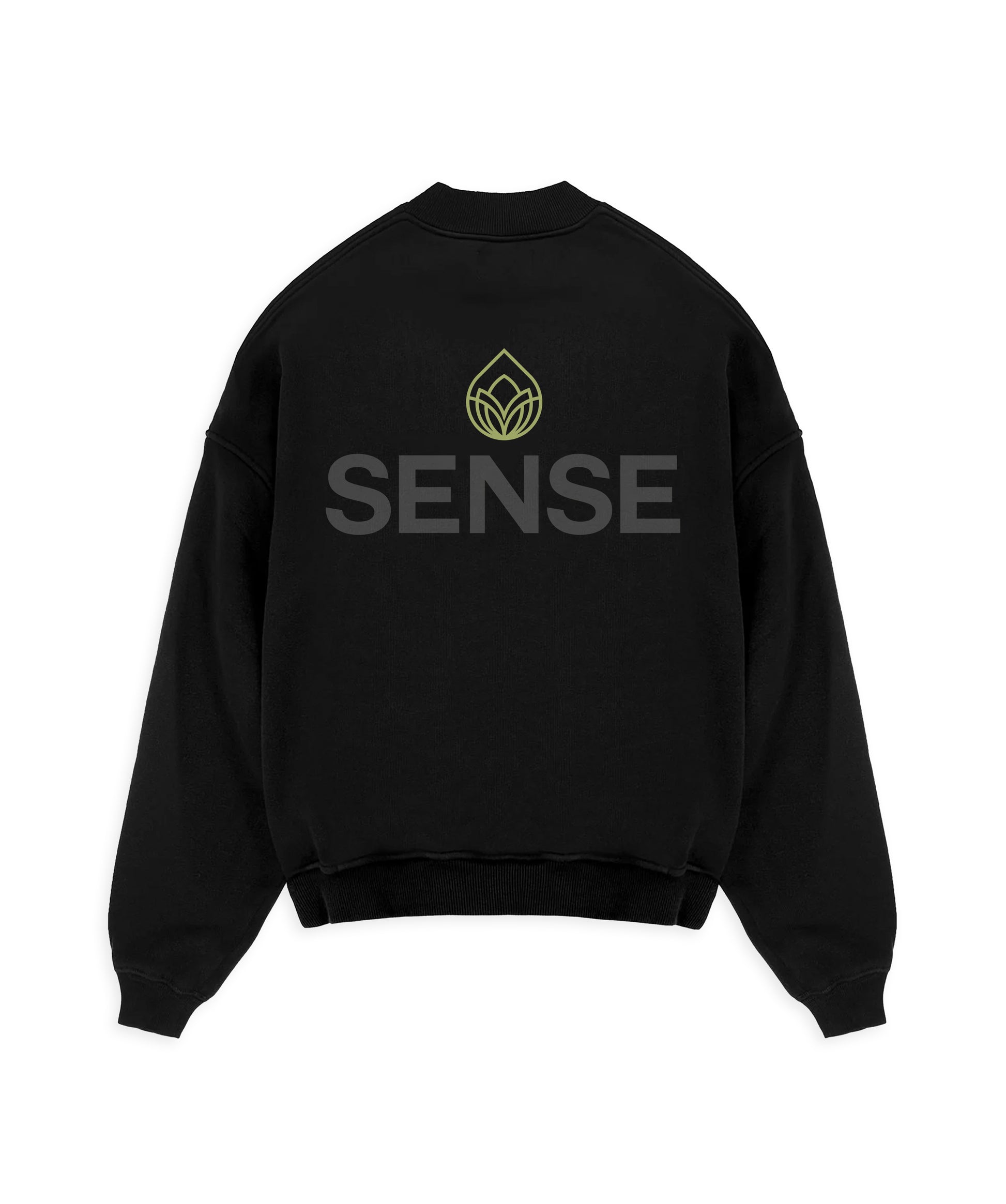 SENSE - BLACK LOGO SWEATSHIRT