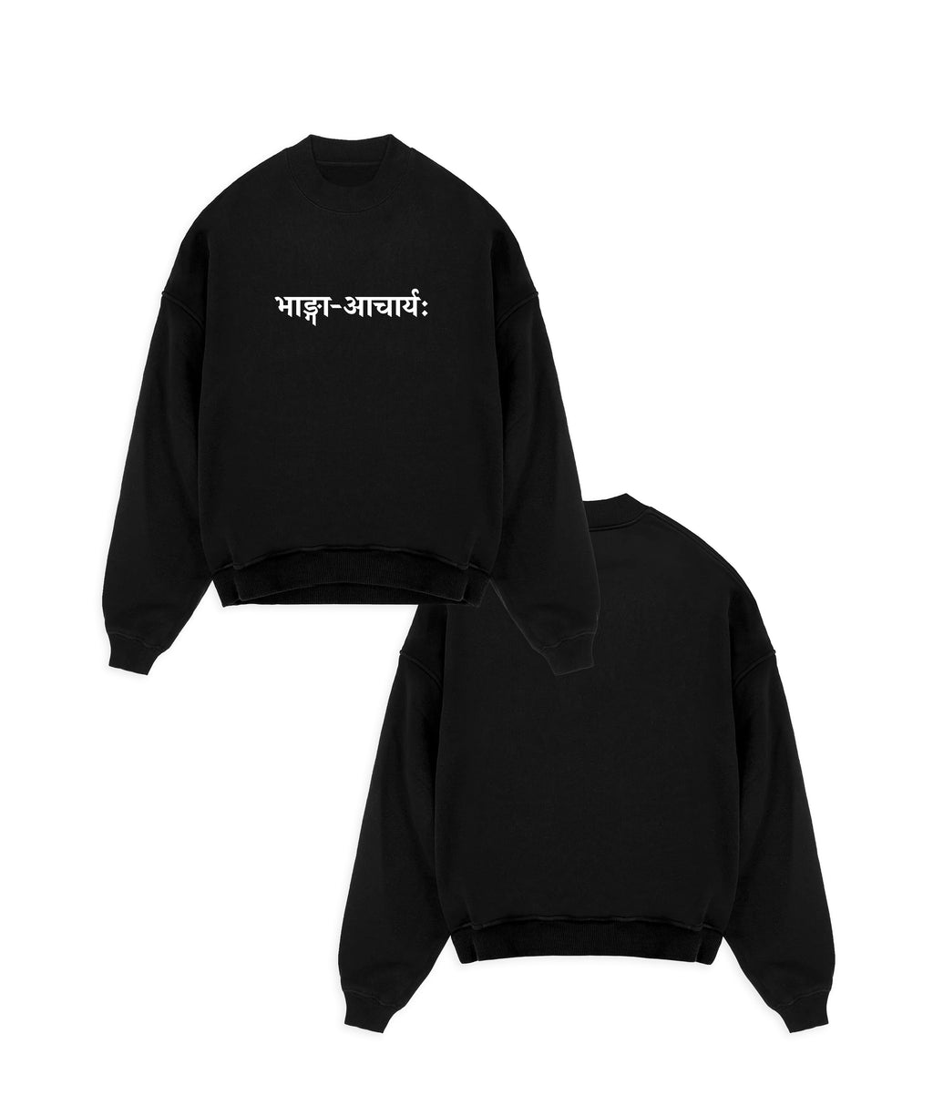 BHANG-ACHARYA - LOGO SWEATSHIRT