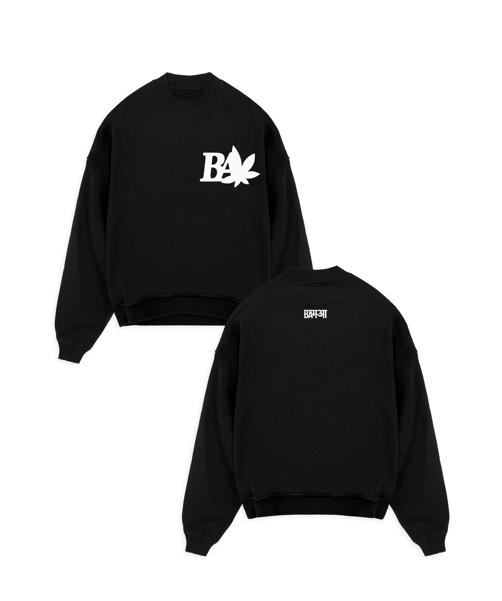 BHANG-ACHARYA - BA LEAF MONO SWEATSHIRT