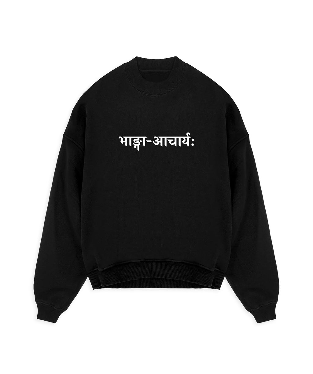 BHANG-ACHARYA - LOGO SWEATSHIRT