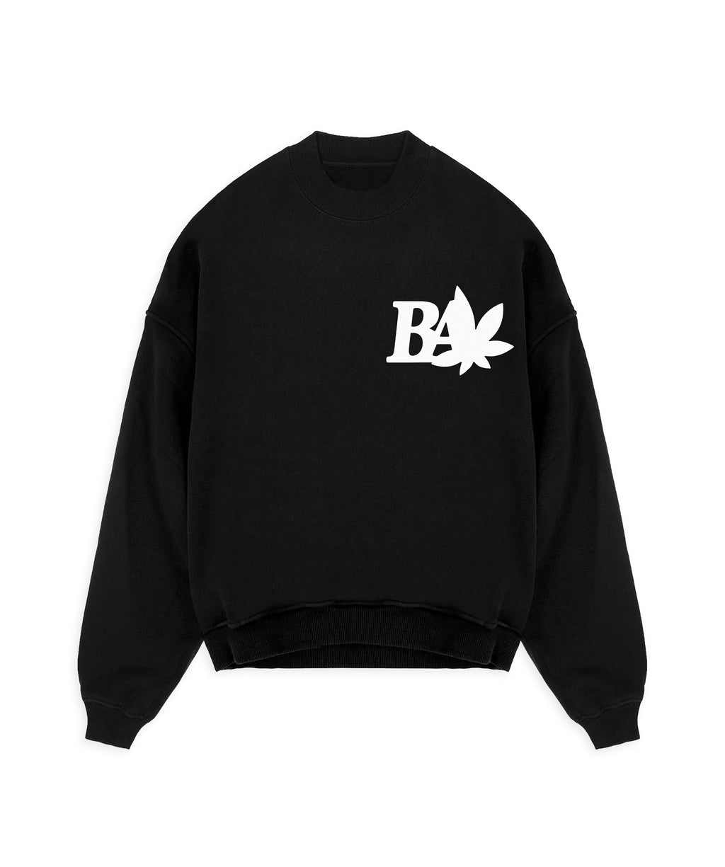 BHANG-ACHARYA - BA LEAF MONO SWEATSHIRT
