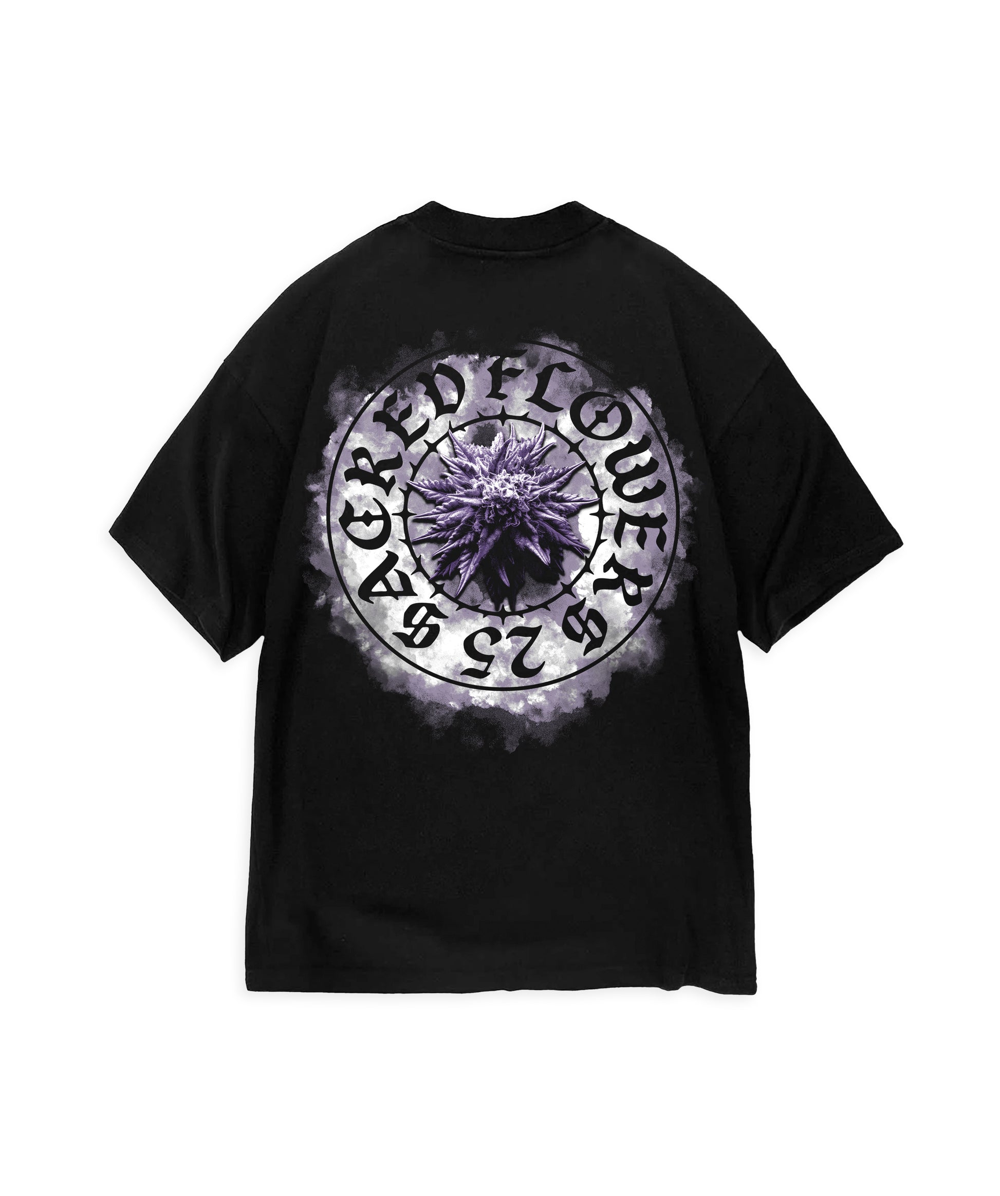 SACRED FLOWERS - SMOKED T-SHIRT