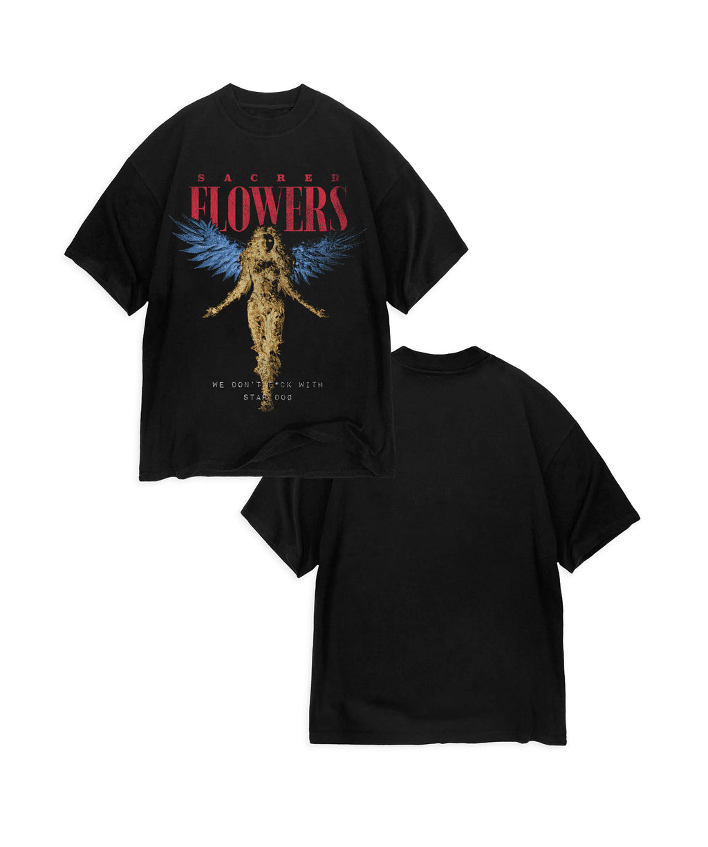 SCARED FLOWERS - STAR DOG CLASSIC T-SHIRT