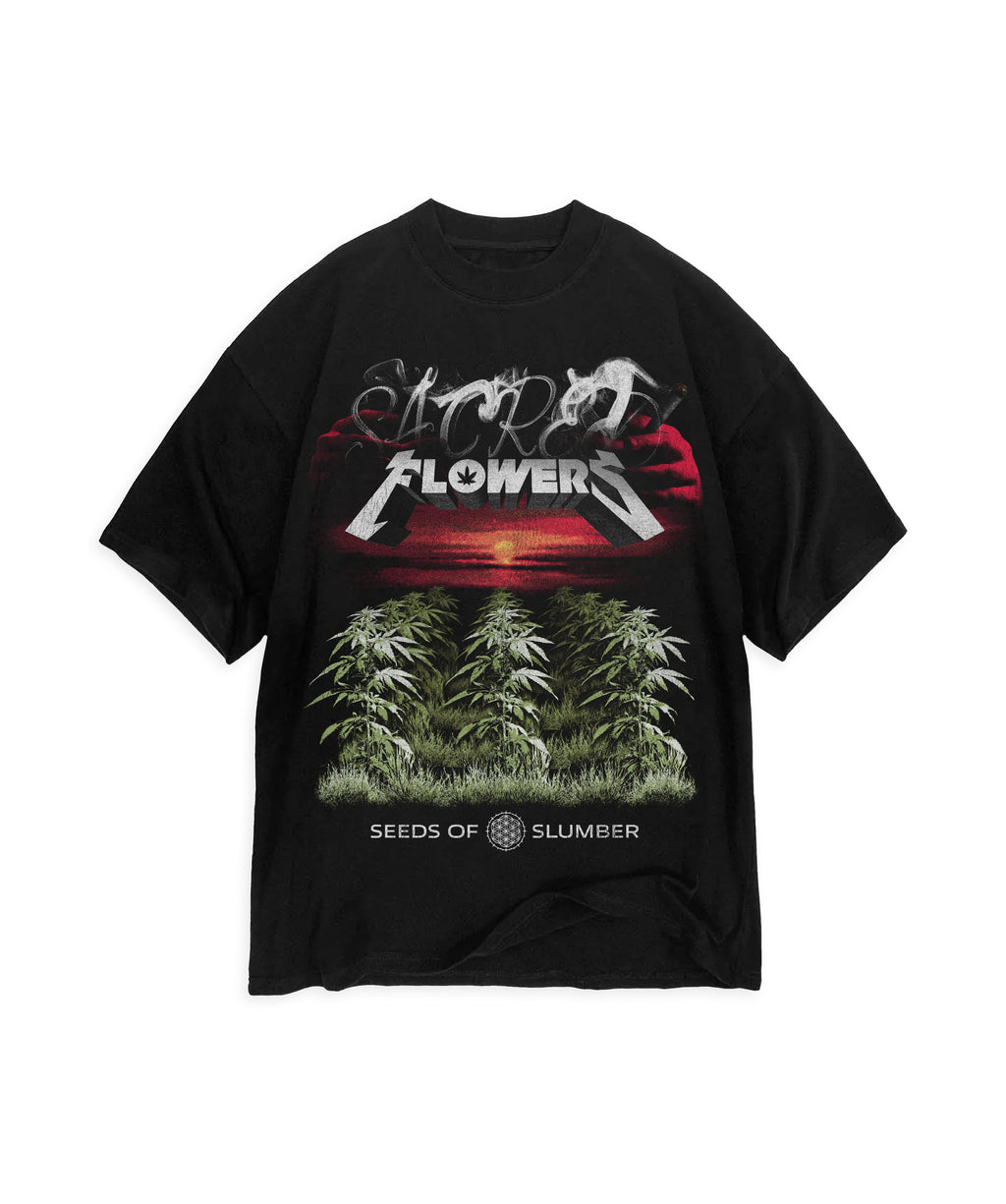 SACRED FLOWERS - SEEDS OF SLUMBER T-SHIRT