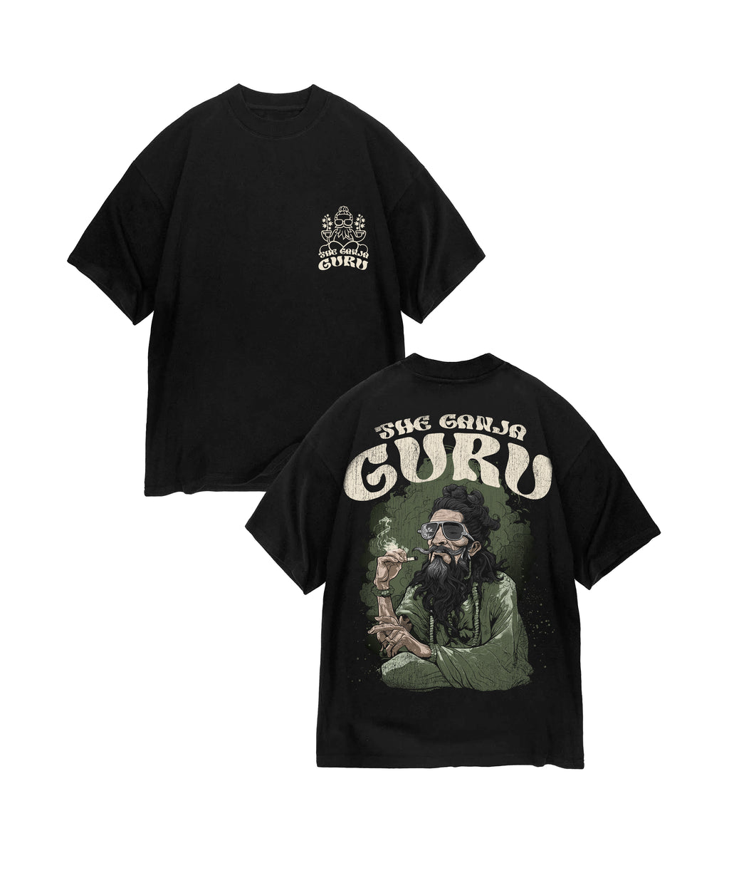 THE GANJA GURU - FADED T-SHIRT
