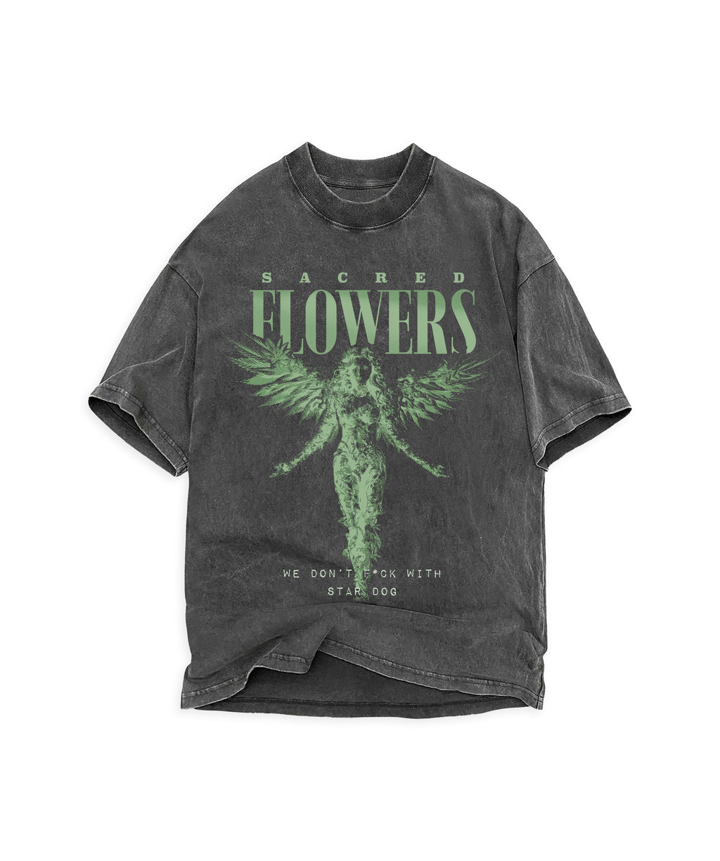 SCARED FLOWERS - STAR DOG HERB T-SHIRT