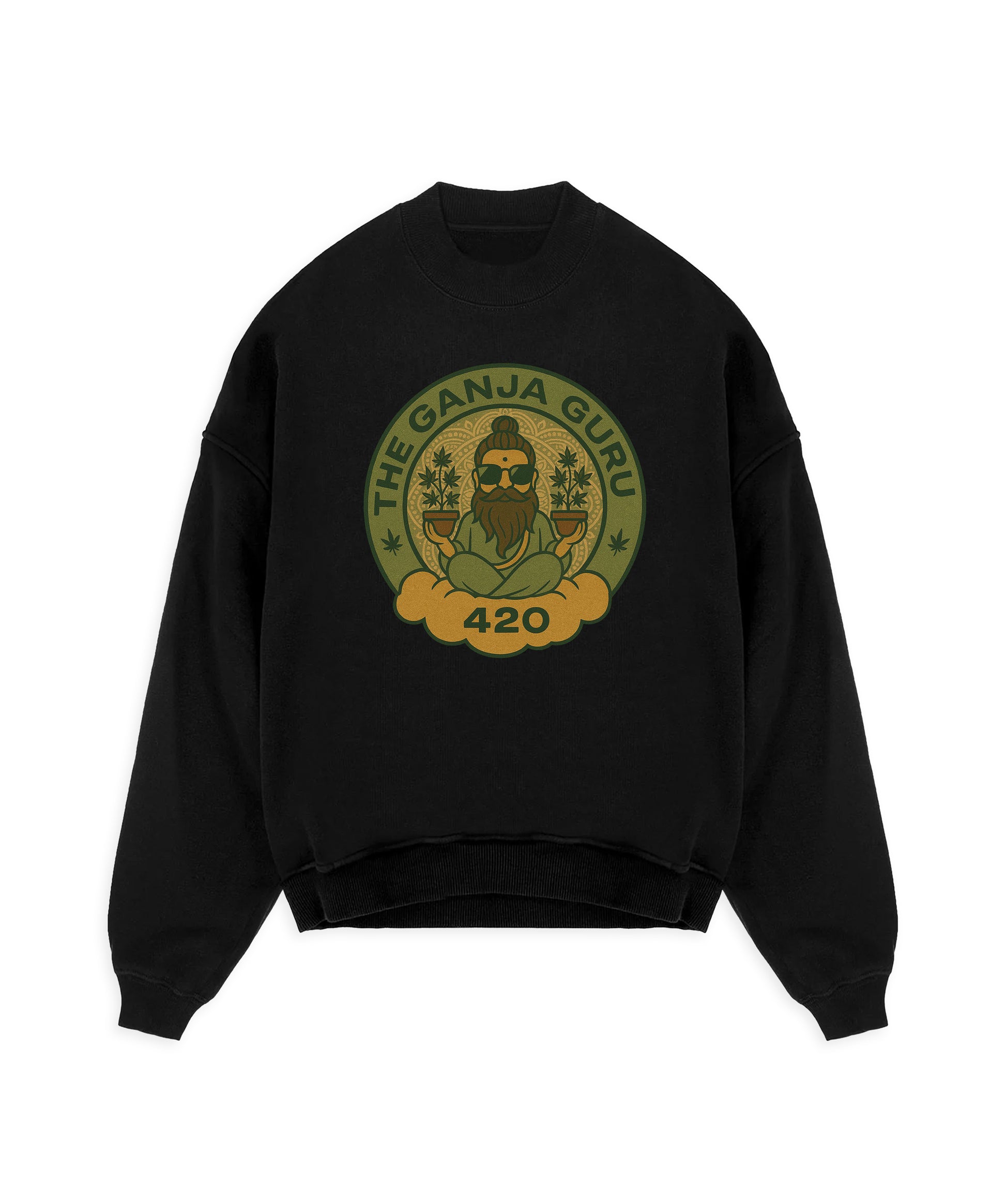 THE GANJA GURU - VINTAGE LOGO SWEATSHIRT