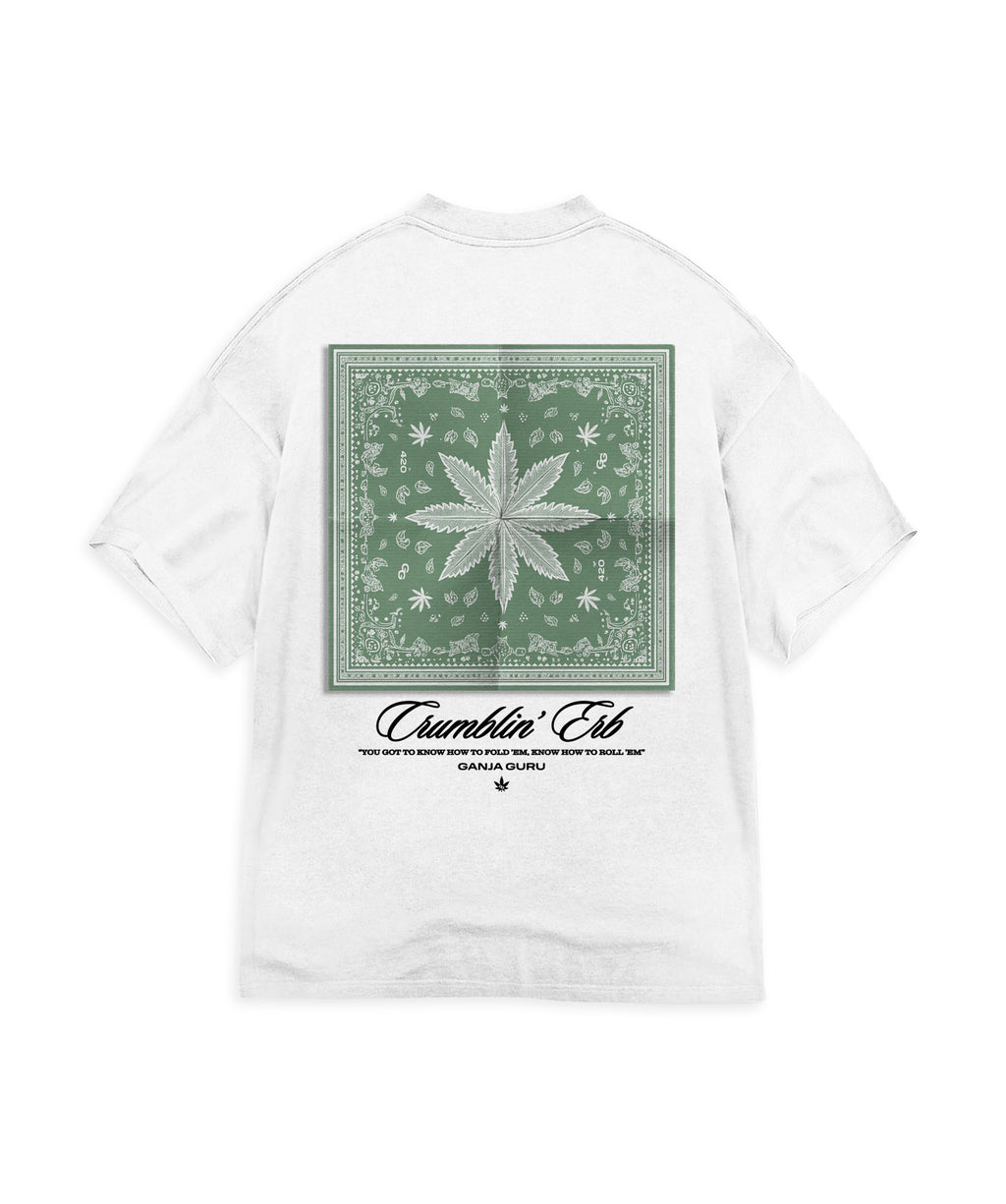THE GANJA GURU - FOLD EM T-SHIRT