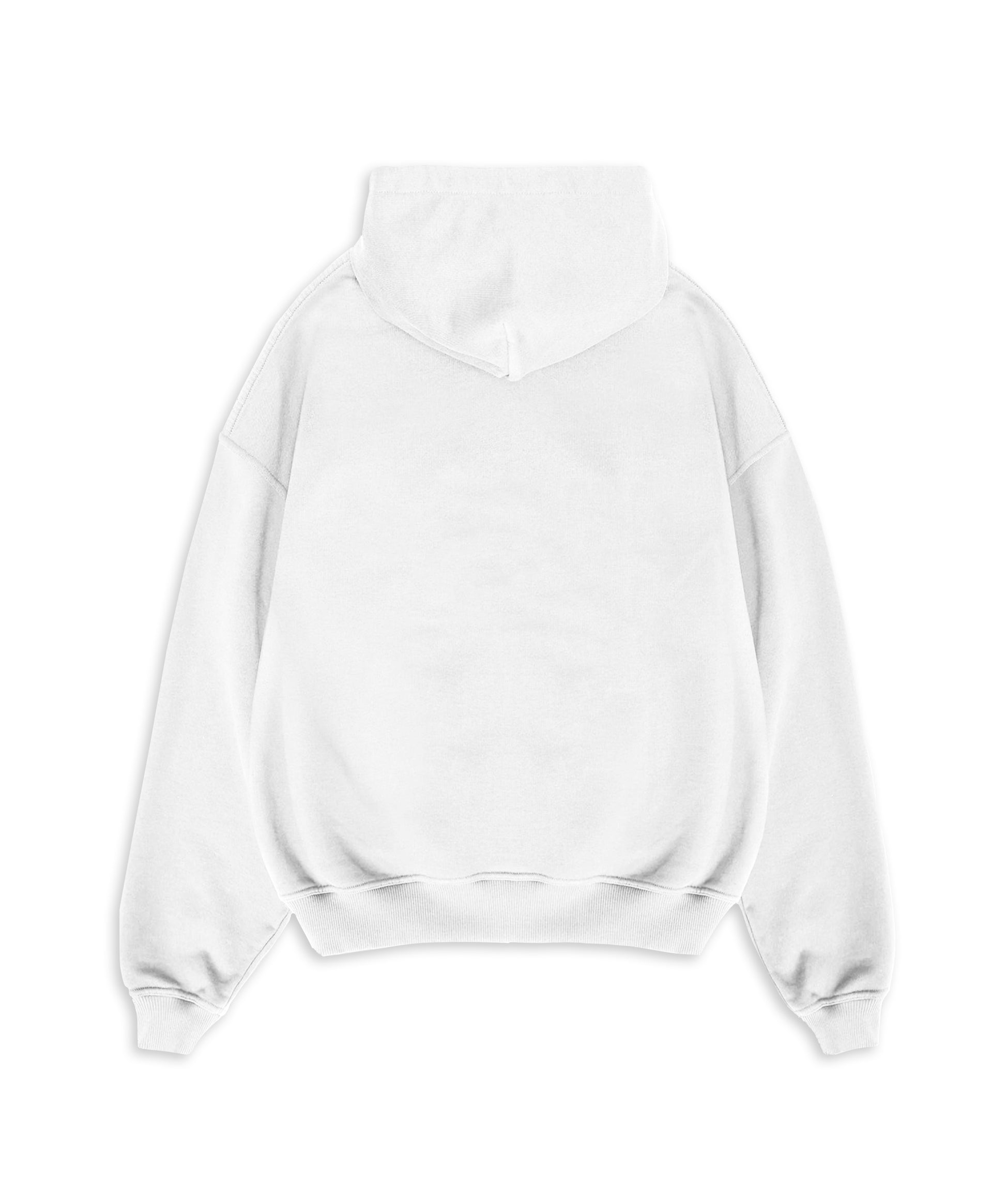 THE GANJA GURU - KEEP CALM WHITE HOODIE