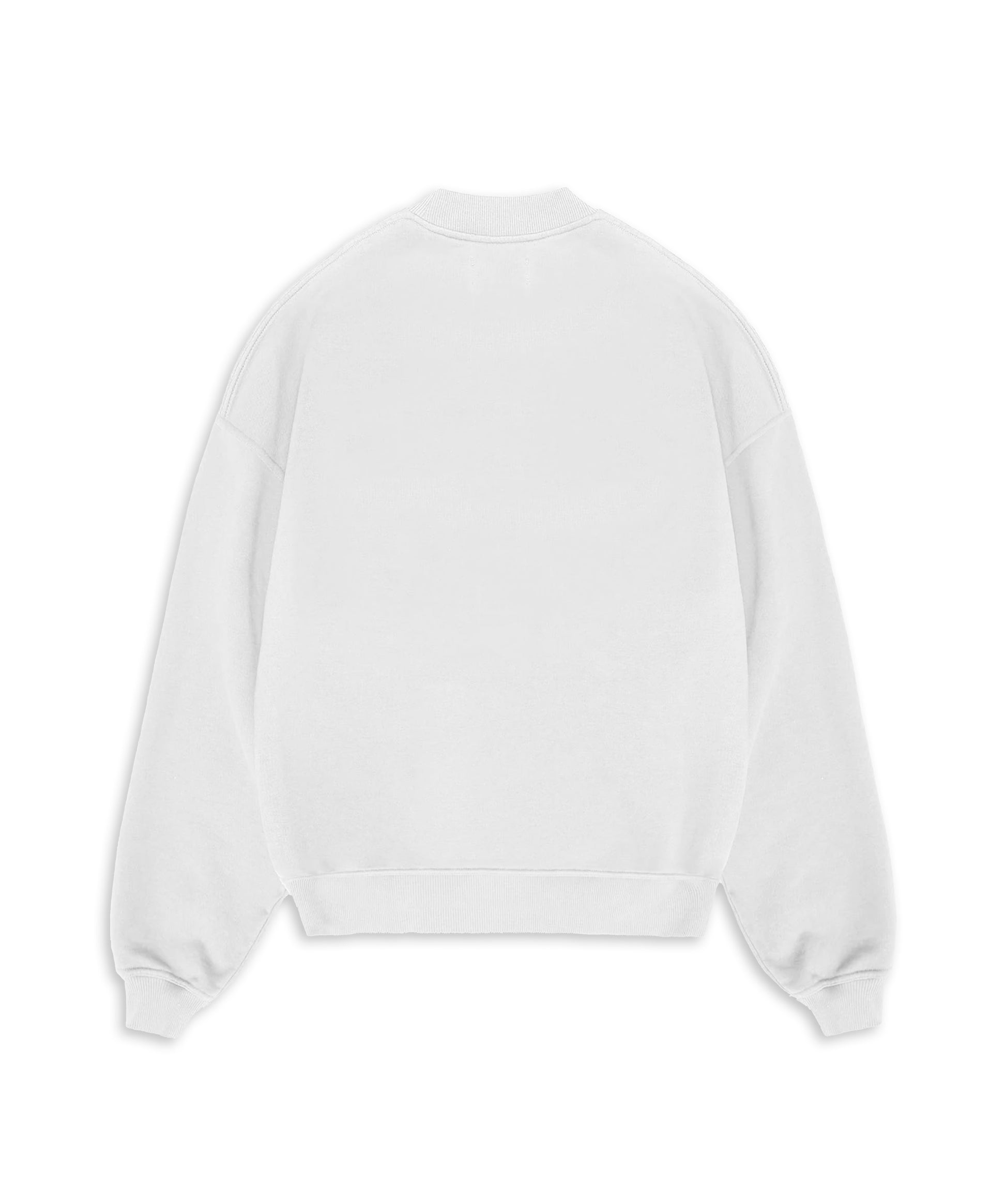 THE GANJA GURU - KEEP CALM WHITE SWEATSHIRT