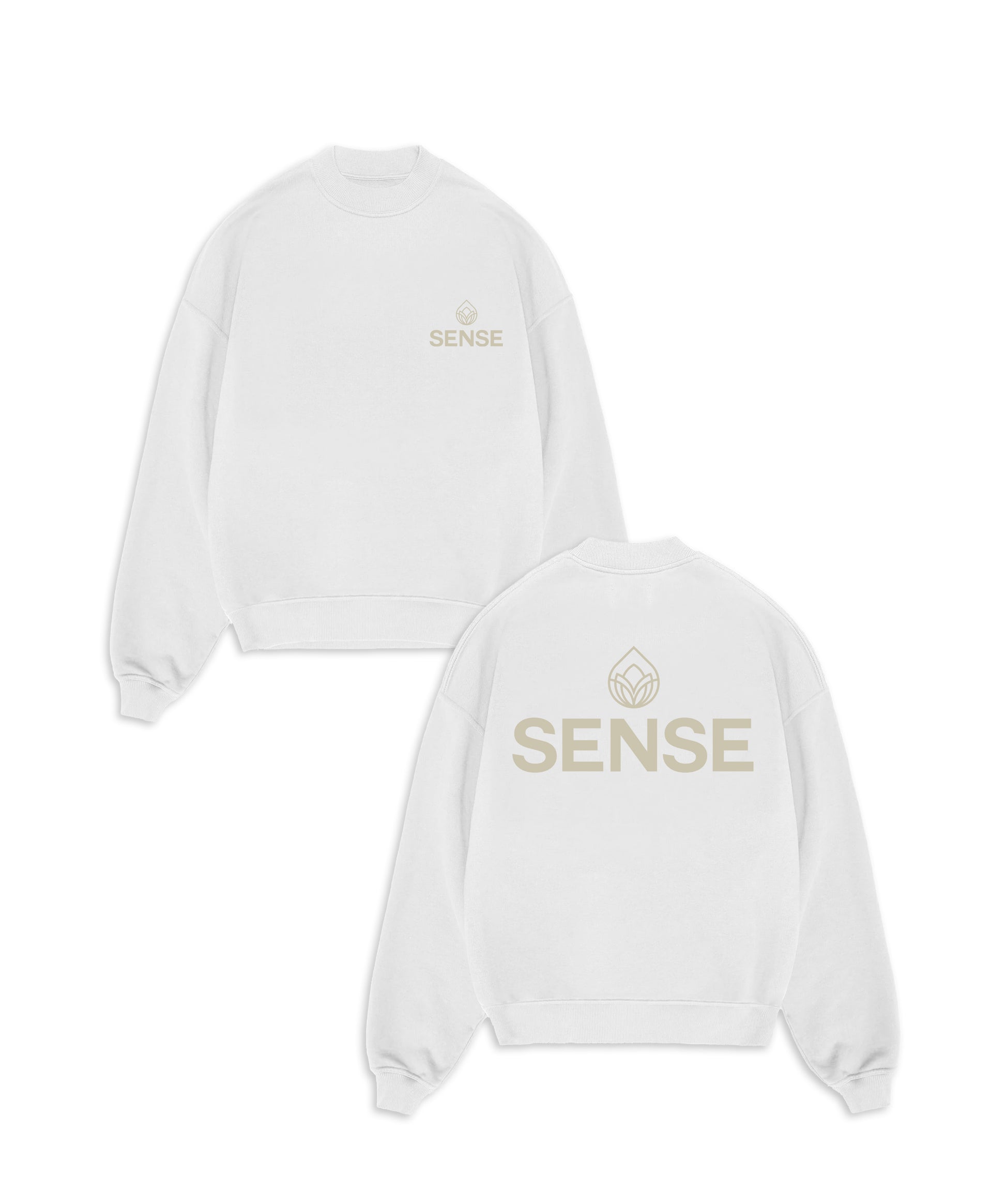 SENSE - NEUTRAL LOGO SWEATSHIRT