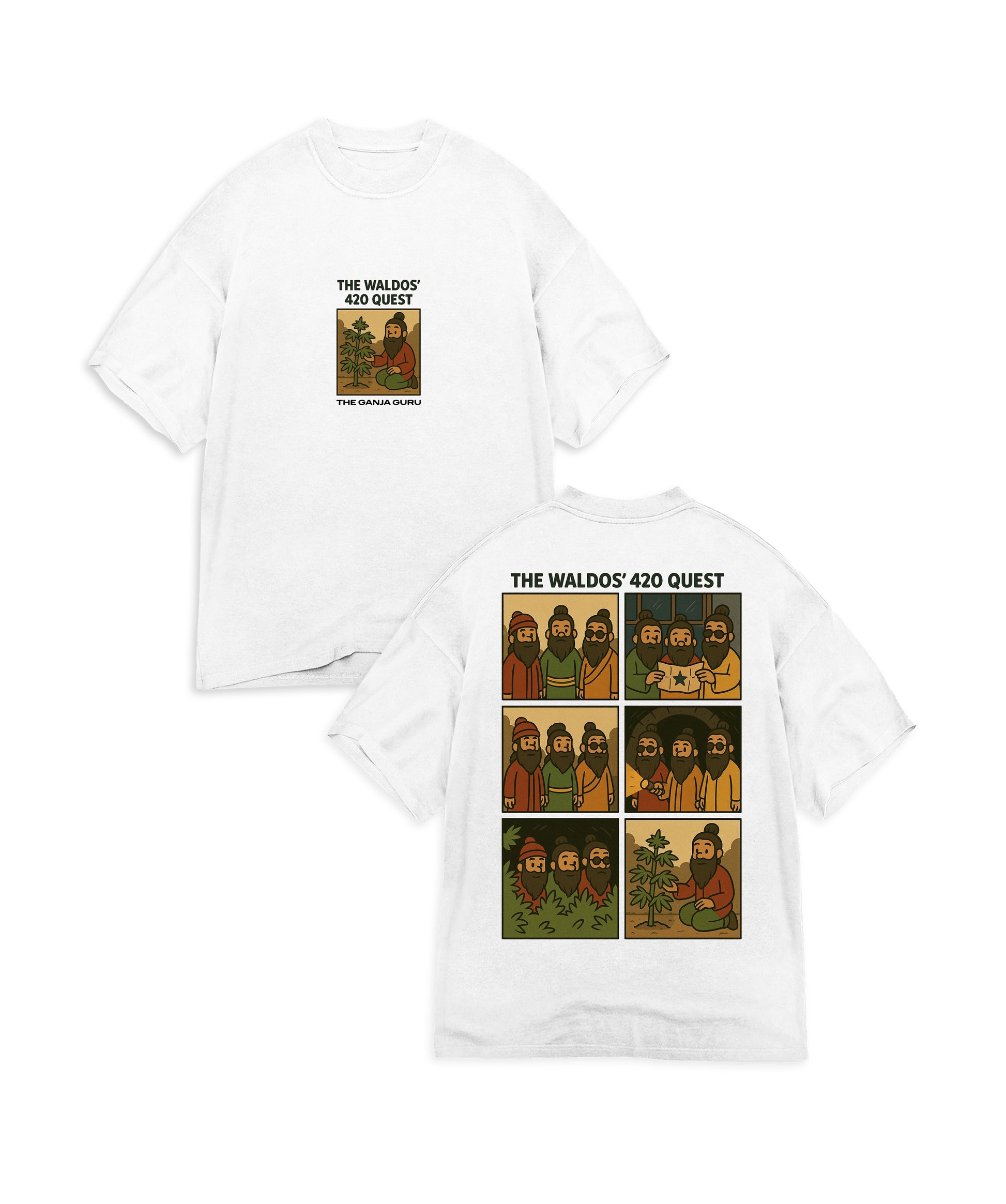 THE GANJA GURU - WALDO T-SHIRT